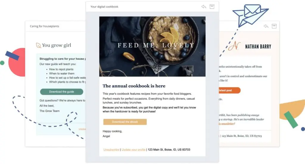 Getresponse vs Convertkit Email Editor