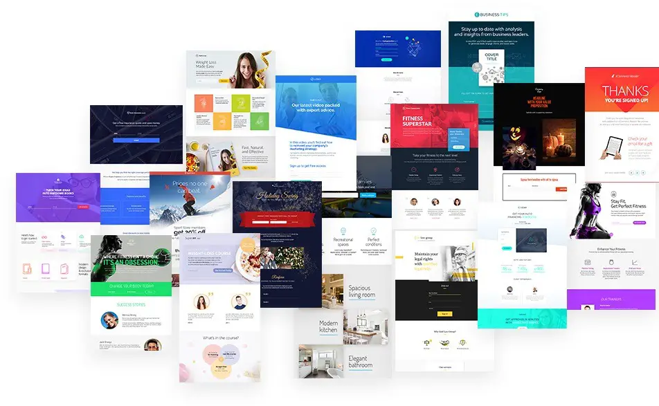 getresponse vs convertkit landing page templates