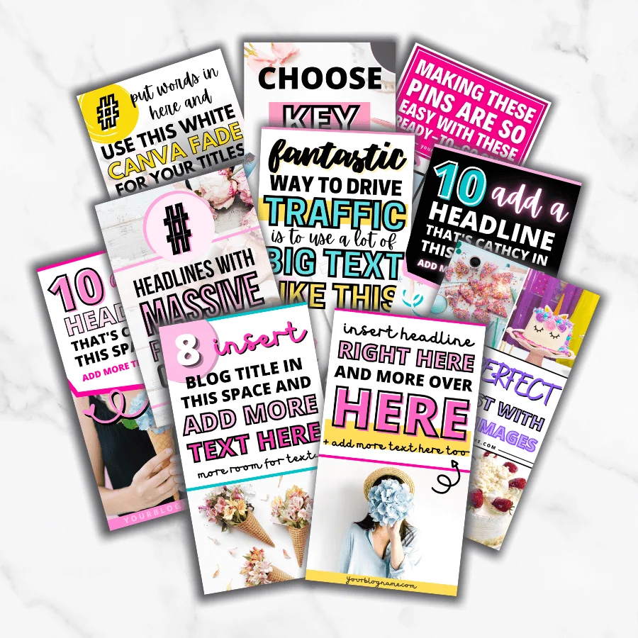 pinterest pin template
