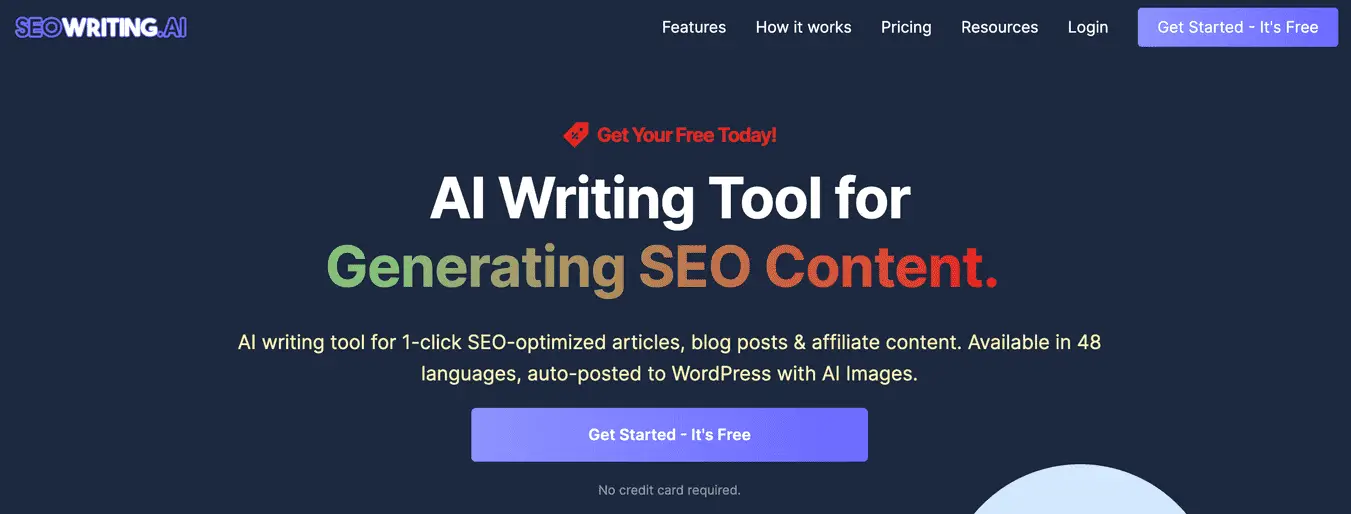 SEOWriting.AI: Your Shortcut to Faster Content Creation. - The Genius Cat