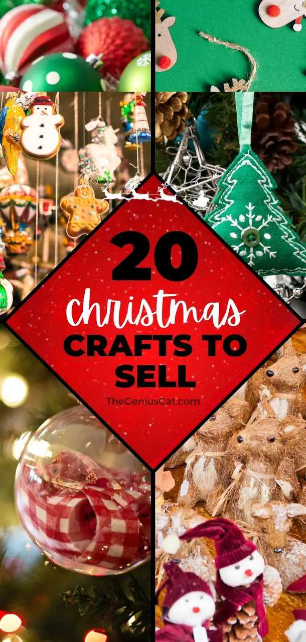 Make Merry Profits: 20 Christmas Crafts to Sell - The Genius Cat