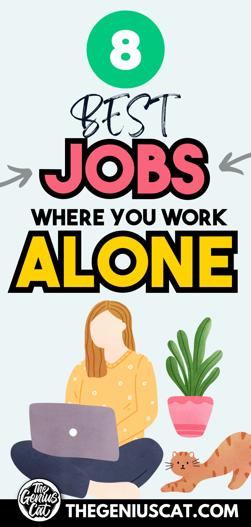 Flying Solo 8 Best Jobs Where You Work Alone The Genius Cat
