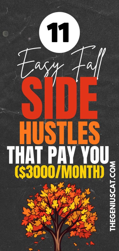 fall side hustles